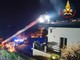 L'incendio della mansarda della villa sul lungolago di Ranco L'incendio della mansarda della villa sul lungolago di Ranco