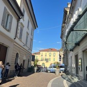 Centro presidiato in occasione del Remigration summit al teatro Condominio, vicino a piazza Garibaldi, off limits per la manifestazione del 30 novembre Centro presidiato in occasione del Remigration summit al teatro Condominio, vicino a piazza Garibaldi, off limits per la manifestazione del 30 novembre