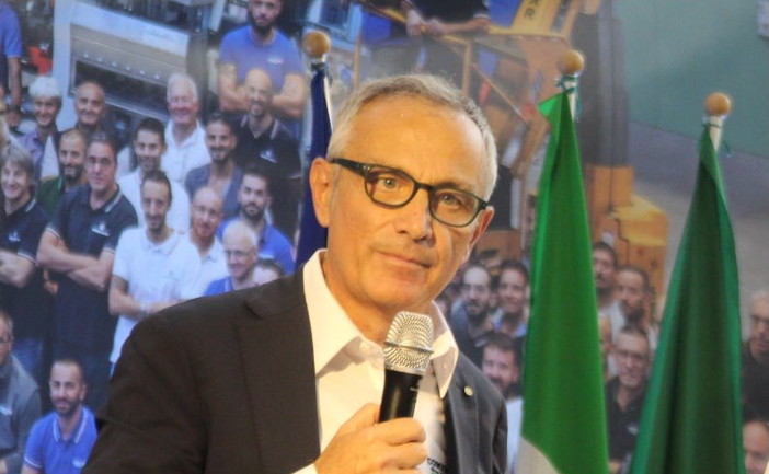 Il presidente Riccardo Comerio