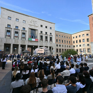 L'inaugurazione della nuova sede della facoltà di Giurisprudenza in piazza Monte Grappa a Varese