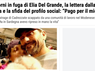 Il titolo odierno del Resto del Carlino di Modena Il titolo odierno del Resto del Carlino di Modena