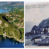 Caldè in una foto contemporanea e in una storica (da La Varese Nascosta) Caldè in una foto contemporanea e in una storica (da La Varese Nascosta)