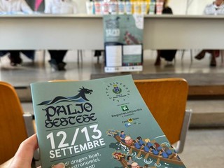 La presentazione dell'edizione 2026 del Palio di Sesto Calende La presentazione dell'edizione 2026 del Palio di Sesto Calende