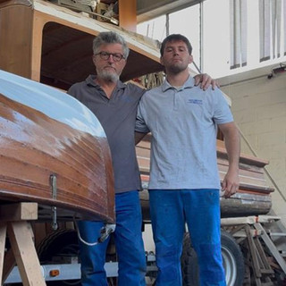 Carsten Gautsch con il figlio Philipp