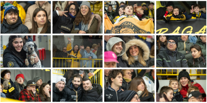 Il popolo giallonero c'è e ci sarà (Foto Alessandro Umberto Galbiati)