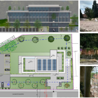 Ecco come sarà la nuova struttura residenziale che prenderà il posto dell'ex mensa Aermacchi, demolita nel marzo dello scorso anno