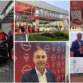Alcuni momenti dell'inaugurazione di Varese Motor Company in viale Belforte 235 alla presenza di Marco Toro, presidente e amministratore delegato di Nissan Italia qui sopra in foto e poi, a destra, con il sindaco di Varese Davide Galimberti Alcuni momenti dell'inaugurazione di Varese Motor Company in viale Belforte 235 alla presenza di Marco Toro, presidente e amministratore delegato di Nissan Italia qui sopra in foto e poi, a destra, con il sindaco di Varese Davide Galimberti