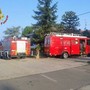 I vigili del fuoco impegnati nelle ricerche I vigili del fuoco impegnati nelle ricerche