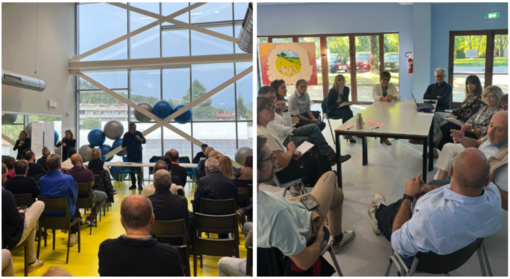 Gli assessori Stefano Malerba e Nicoletta San Martino ieri ai tavoli di lavoro strategici per il futuro della città Gli assessori Stefano Malerba e Nicoletta San Martino ieri ai tavoli di lavoro strategici per il futuro della città