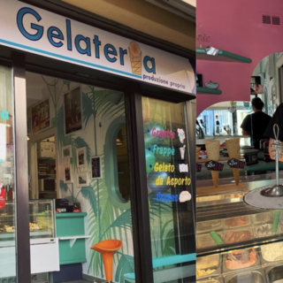 "La Gelateria" di Besozzo e la sua titolare Alice Isella