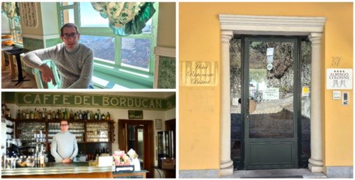 Riccardo Santinon unisce con un filo di qualità e proposte diverse due pezzi di storia del Sacro Monte, Colonne e Borducan