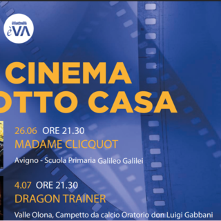 A Varese il cinema è sotto casa: sei proiezioni all'aperto e gratuite dal 26 giugno al 7 agosto