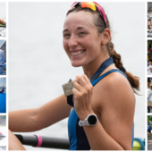 Alice Codato simbolo varesino degli Europei della Schiranna che hanno richiamato grande pubblico, tifosi da tutta Europa come gli scatenati romeni ma anche dal nostro lago trascinati da Federica Cesarini (Foto Alessandro Umberto Galbiati)