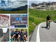 Il re del Cuvignone prova il Pordoi con bici Bianchi e casco del Pirata in vista della Maratona delle Dolomiti