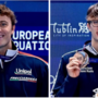 Nicolò Martinenghi, azzatese di 26 anni, e Francesco Lazzari, angerese, 21 anni il 15 dicembre sul podio degli Europei in vasca corta di Lublino in Polonia (Foto tratte da Federazione Italiana Nuoto - Deepbluemedia) Nicolò Martinenghi, azzatese di 26 anni, e Francesco Lazzari, angerese, 21 anni il 15 dicembre sul podio degli Europei in vasca corta di Lublino in Polonia (Foto tratte da Federazione Italiana Nuoto - Deepbluemedia)