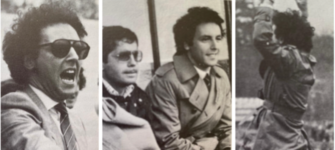 Beppe Marotta varesino e biancorosso nella stagione del "Miracolo a Varese" dell'81/82 con Fascetti in panchina ed esultante (a destra) dopo un gol al Bari davanti ai 12 mila del Franco Ossola (foto dal libro "Miracolo a Varese" di Natale Cogliati) Beppe Marotta varesino e biancorosso nella stagione del "Miracolo a Varese" dell'81/82 con Fascetti in panchina ed esultante (a destra) dopo un gol al Bari davanti ai 12 mila del Franco Ossola (foto dal libro "Miracolo a Varese" di Natale Cogliati)