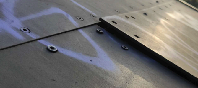 Uno dei particolari dell'incuria allo Skatepark delle Bustecche a Varese