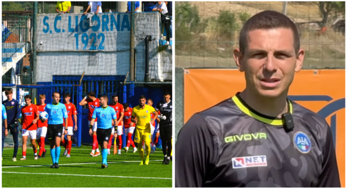 Oggi alle 16 finale playoff Ligorna-Varese mentre alle 12 l'arbitro di Vedano Andrea Calzavara, a destra, dirige alla sua terza sfida in serie A Inter-Verona, prima della festa nerazzurra per il 21° scudetto