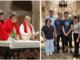 La messa per padre Adelio davanti alla sua famiglia arrivati da Hong Kong