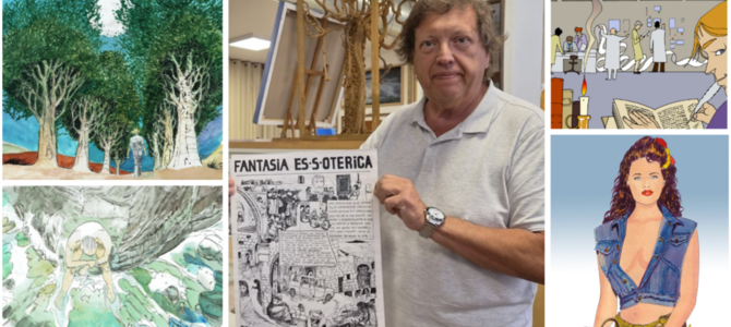 Massimo Bizzozero, in arte Max Biz, gaviratese di 68 anni, immerso in alcune delle sue "creazioni" realizzate a matita, l'inseparabile compagna di vita. Sotto nella gallery altre splendide realizzazioni di un artista globale Massimo Bizzozero, in arte Max Biz, gaviratese di 68 anni, immerso in alcune delle sue "creazioni" realizzate a matita, l'inseparabile compagna di vita. Sotto nella gallery altre splendide realizzazioni di un artista globale