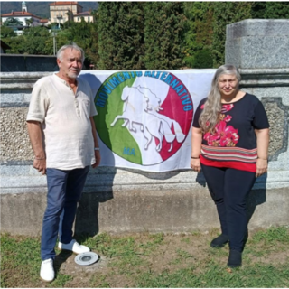 Carlo Gamberoni con Elena Nicolini