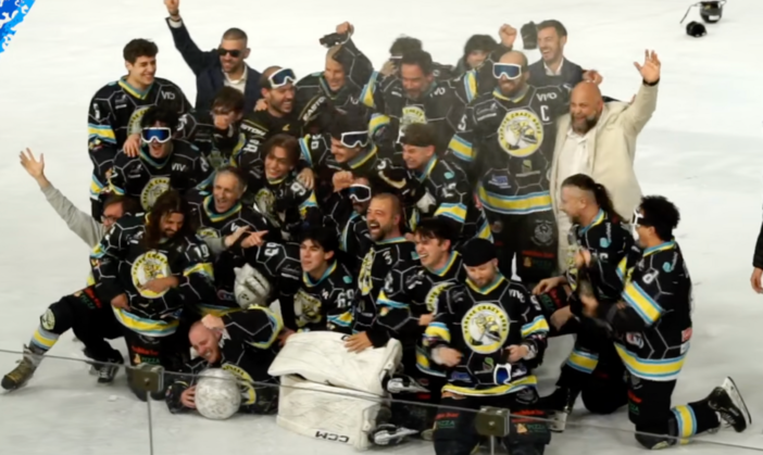 I Crazy campioni della categoria A del campionato Libertas