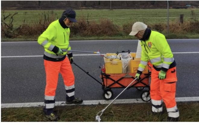 Amo Madre Terra, dalla Valganna alla Valcuvia oltre cento sacchi di rifiuti raccolti in un mese
