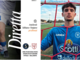 A sinistra la diretta dell'amichevole della Solbiatese con la Vergiatese su Paolozerbi.com e a destra Pietro Marangon, varesino classe 2006, con la maglia del Pavia (foto Pavia Calcio 1911)