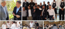 Dall'alto in senso orario il sindaco Galimberti con il direttore del De Filippi Sinigaglia, i vincitori della seconda giornata delle selezioni del Nord di Emergente 2027 e alcuni momenti dell'evento conclusivo