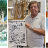 Massimo Bizzozero, in arte Max Biz, gaviratese di 68 anni, immerso in alcune delle sue "creazioni" realizzate a matita, l'inseparabile compagna di vita. Sotto nella gallery altre splendide realizzazioni di un artista globale Massimo Bizzozero, in arte Max Biz, gaviratese di 68 anni, immerso in alcune delle sue "creazioni" realizzate a matita, l'inseparabile compagna di vita. Sotto nella gallery altre splendide realizzazioni di un artista globale