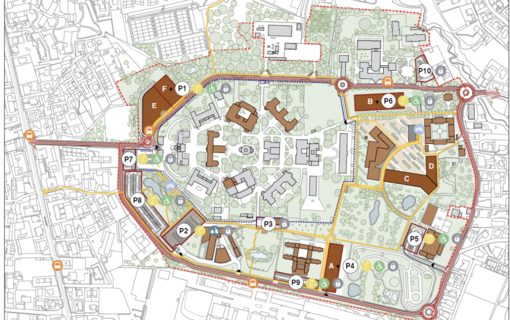 Il masterplan del "nuovo" campus di Bizzozero Il masterplan del "nuovo" campus di Bizzozero