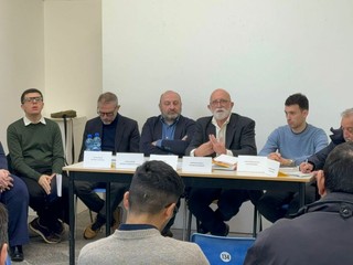 La presentazione di Stefano Aliprandini candidato sindaco del centrosinistra a Somma Lombardo