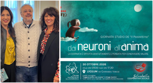 La presentazione di oggi in Comune con la dottoressa Daniela Cosco, Alessia Mazzetti dell'associazione Amici del Pezzettino e l'assessore Roberto Molinari