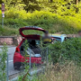 L'impatto nei pressi del laghetto Fonteviva nel primo tratto di viale Valganna L'impatto nei pressi del laghetto Fonteviva nel primo tratto di viale Valganna