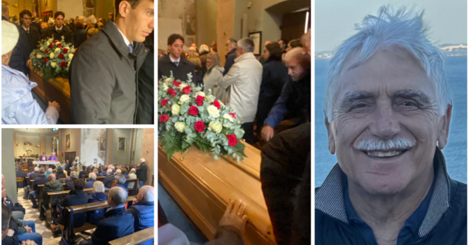 Lele Andena oggi è stato accompagnato nell'ultimo viaggio da una folla commossa nella piccola chiesa di Galliate Lombardo Lele Andena oggi è stato accompagnato nell'ultimo viaggio da una folla commossa nella piccola chiesa di Galliate Lombardo