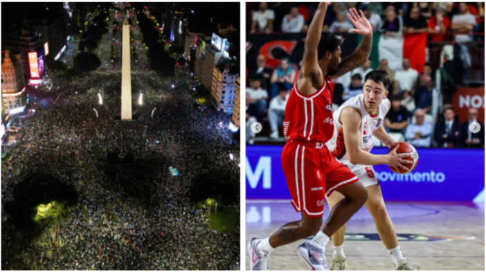 L'Argentina che scende in piazza per la nazionale con centinaia di migliaia di persone e la "nostra" Argentina, ovvero Mauro Villa L'Argentina che scende in piazza per la nazionale con centinaia di migliaia di persone e la "nostra" Argentina, ovvero Mauro Villa