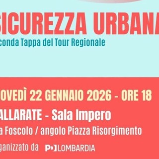 Sicurezza urbana al centro del dibattito politico: il PD porta a Gallarate il confronto nazionale Sicurezza urbana al centro del dibattito politico: il PD porta a Gallarate il confronto nazionale