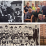 Quei bambini del Bosto che vinsero il Torneo Giorgio Ferrini nell'83 si sono ritrovati in pizzeria alla Motta con lo stesso spirito di allora e l'amore per il calcio più puro. A destra capitan Fidanza ieri e oggi nella foto con i compagni e la targa di miglior giocatore del torneo vinto 43 anni fa