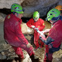 Sperimentazioni e test tecnologici del Soccorso Speleologico alla Grotta del Frassino al Campo dei Fiori