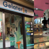 "La Gelateria" di Besozzo e la sua titolare Alice Isella "La Gelateria" di Besozzo e la sua titolare Alice Isella