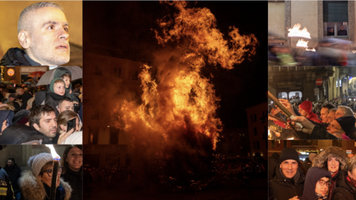 Sguardi "stranieri" ma mai così varesini, sguardi incantati di bambini, sguardi "famosi", sguardi dalle finestre, sguardi felici: tutti insieme fanno lo "sguardo" di Varese sulla sua tradizione più bella