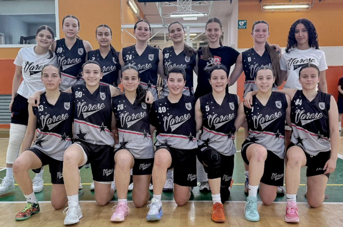 La Pallacanestro Femminile Varese '95 under 17 è tra le prime 12 squadre d'Italia