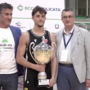 Matteo Librizzi con il trofeo del Torneo Basilicata Matteo Librizzi con il trofeo del Torneo Basilicata