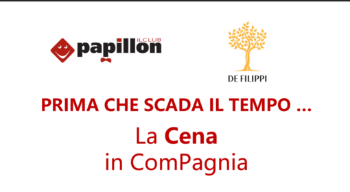 Una cena in ComPagnia al De Filippi: maestri e allievi dell'istituto più i soci del Papillon e l'aiuto al Venezuela
