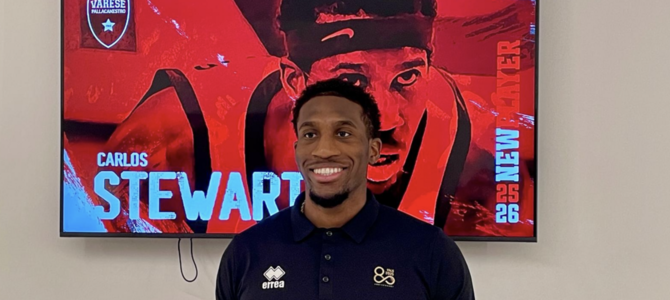 Stewart, "il salvatore bambino" sbarcato sul pianeta Varese: «Correre e difendere sul migliore, me lo ha chiesto Kastritis» Stewart, "il salvatore bambino" sbarcato sul pianeta Varese: «Correre e difendere sul migliore, me lo ha chiesto Kastritis»