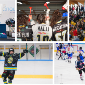 Oggi Varese spinge i suoi ragazzi dei Crazy Bees nell'atto conclusivo delle final four Libertas all'Acinque Ice Arena: in palio il titolo di campioni della categoria A e B (foto Michele Del Re - Varese Crazy Bees)