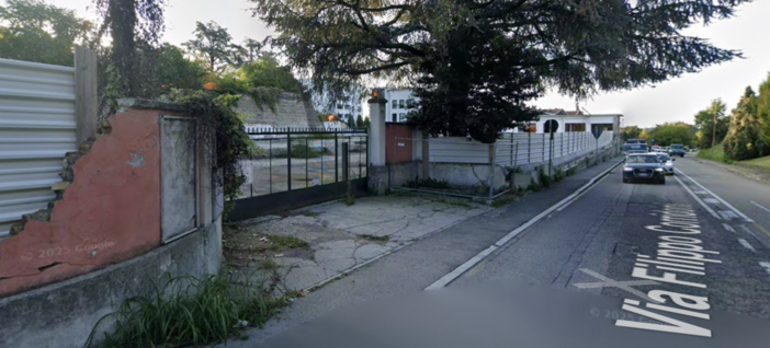 Ecco l'area dove sorgerà il nuovo edificio inerente al Centro Beccaria: siamo in fondo a via Corridoni, dove un intero complesso è stato recentemente demolito