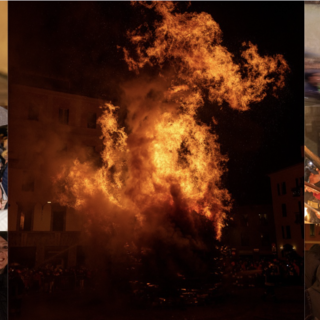 Sguardi "stranieri" ma mai così varesini, sguardi incantati di bambini, sguardi "famosi", sguardi dalle finestre, sguardi felici: tutti insieme fanno lo "sguardo" di Varese sulla sua tradizione più bella