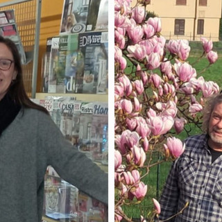 Barbara e Giovanni al lavoro