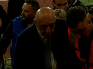 Anche Galliani ha seguito il finale di Folgore-Oltrepò